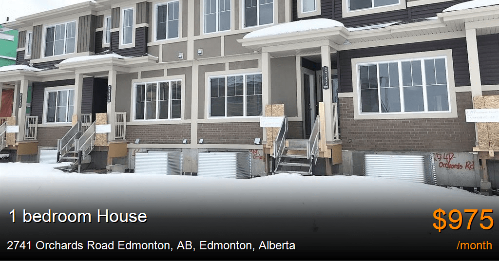 2741 orchards road edmonton, ab, edmonton House for Rent