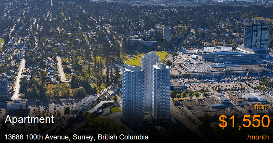 13688 100th avenue, surrey Apartment for Rent