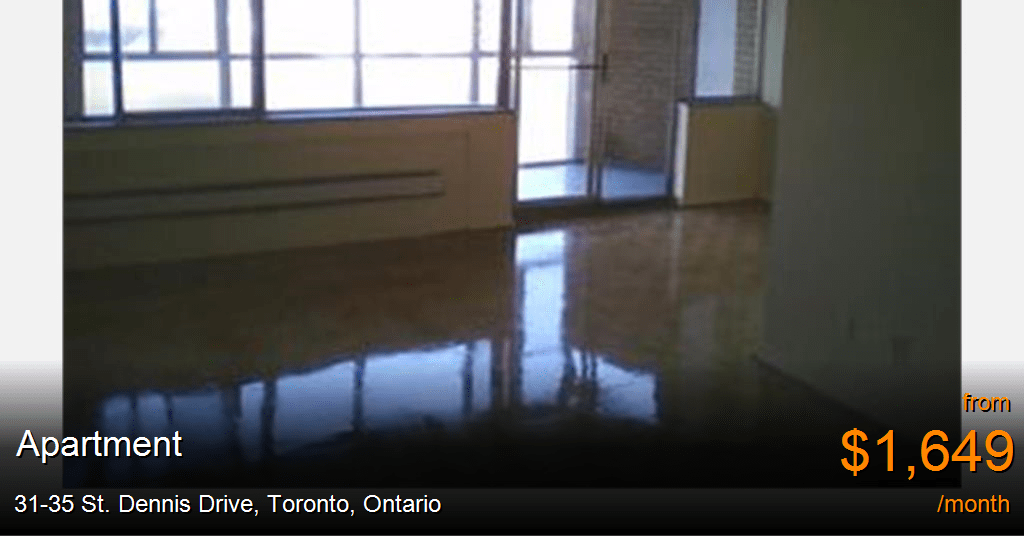 3135 St. Dennis Drive, Toronto Apartment for Rent