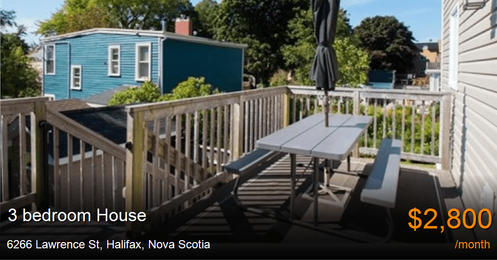 6266 lawrence st, halifax House for Rent