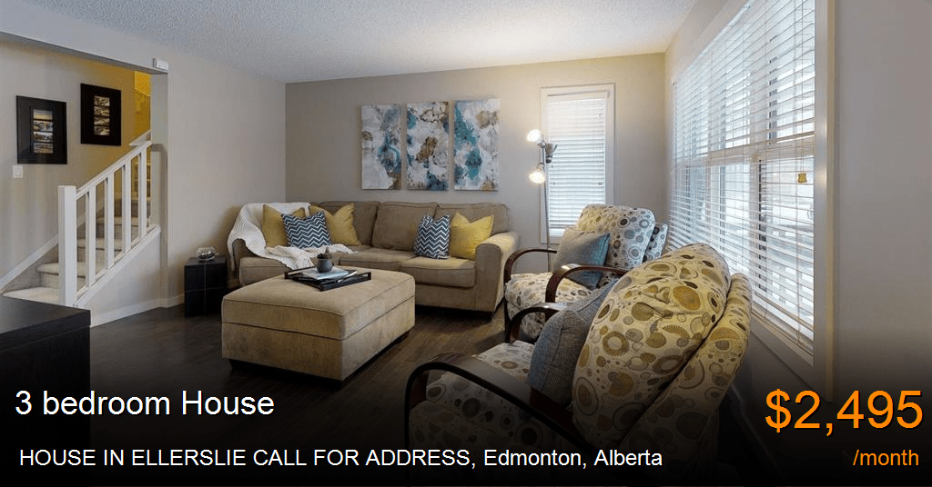 house in ellerslie call for address, edmonton House for Rent