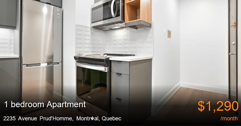 2235 avenue prud'homme, montr al Apartment for Rent