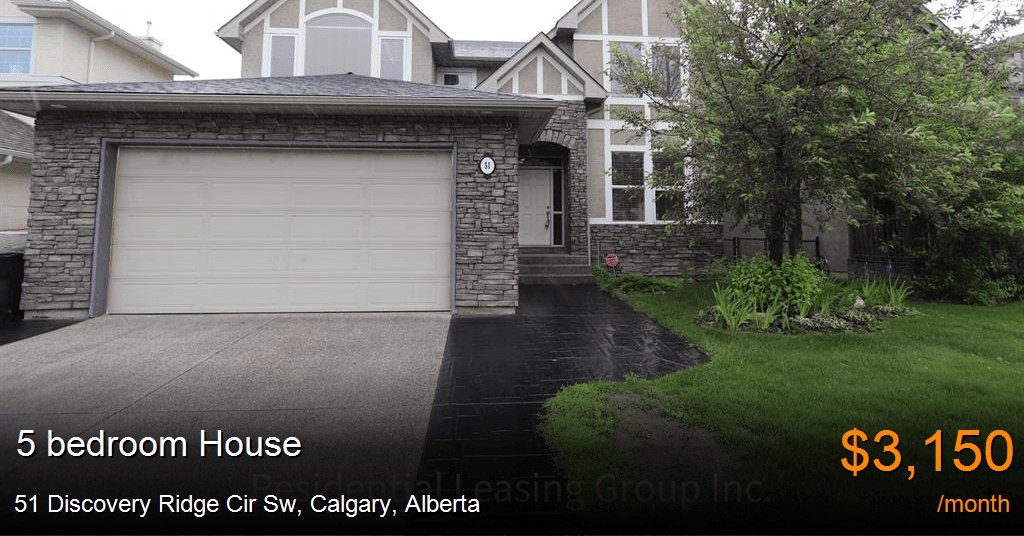 51 discovery ridge cir sw, calgary House for Rent