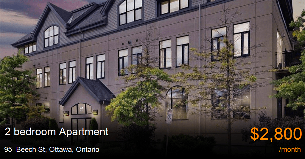 95 beech st, ottawa Apartment for Rent
