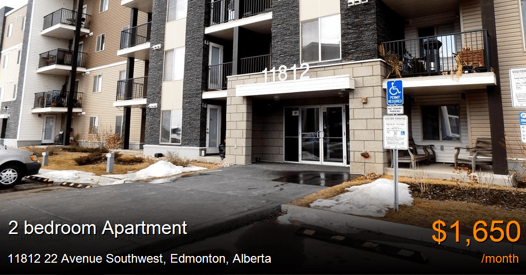 11812 22 avenue southwest, edmonton Apartment for Rent