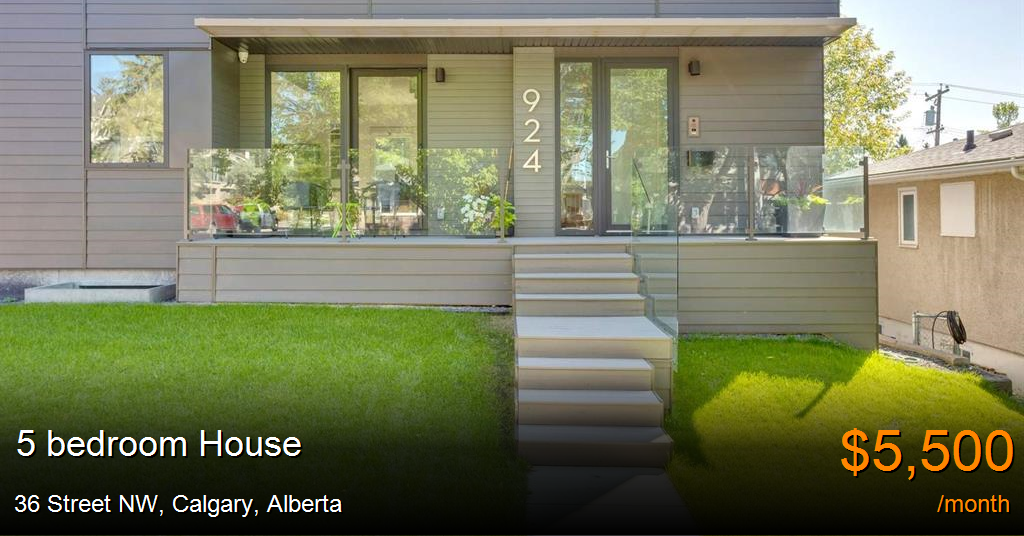 36 street nw, calgary House for Rent