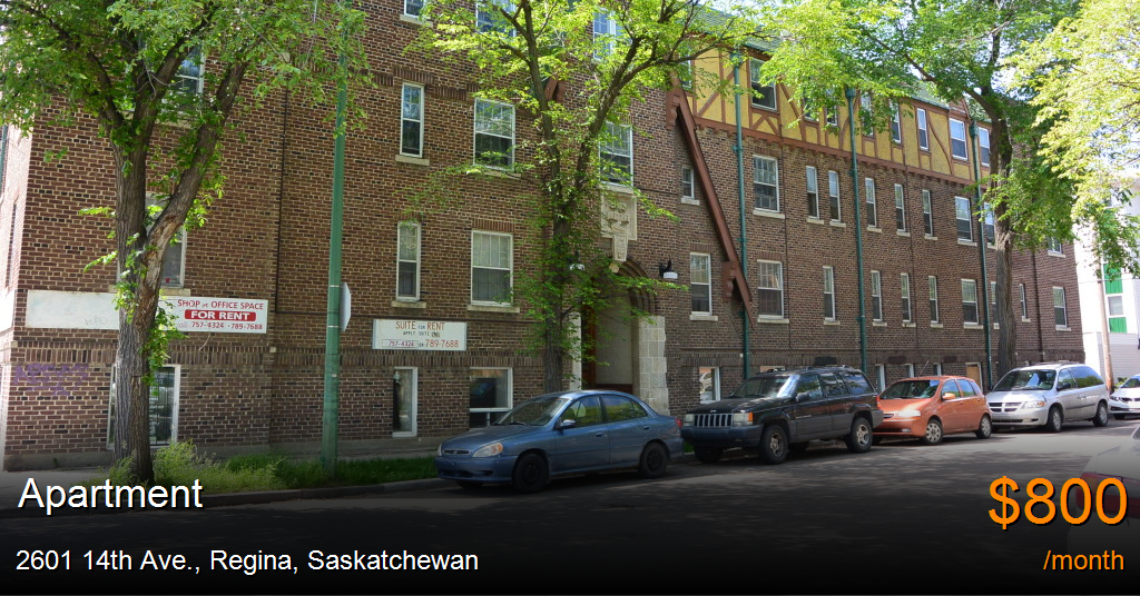 2601 14th ave., regina Apartment for Rent