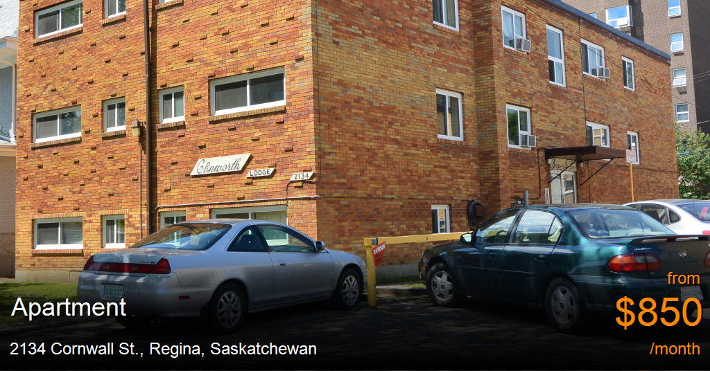 2134 cornwall st., regina Apartment for Rent