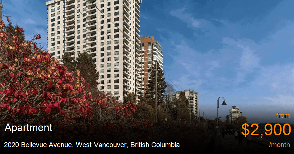 2020 bellevue avenue, west vancouver Apartment for Rent