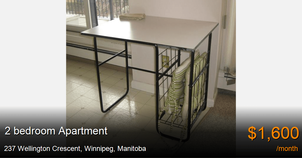 237 wellington crescent, winnipeg Apartment for Rent