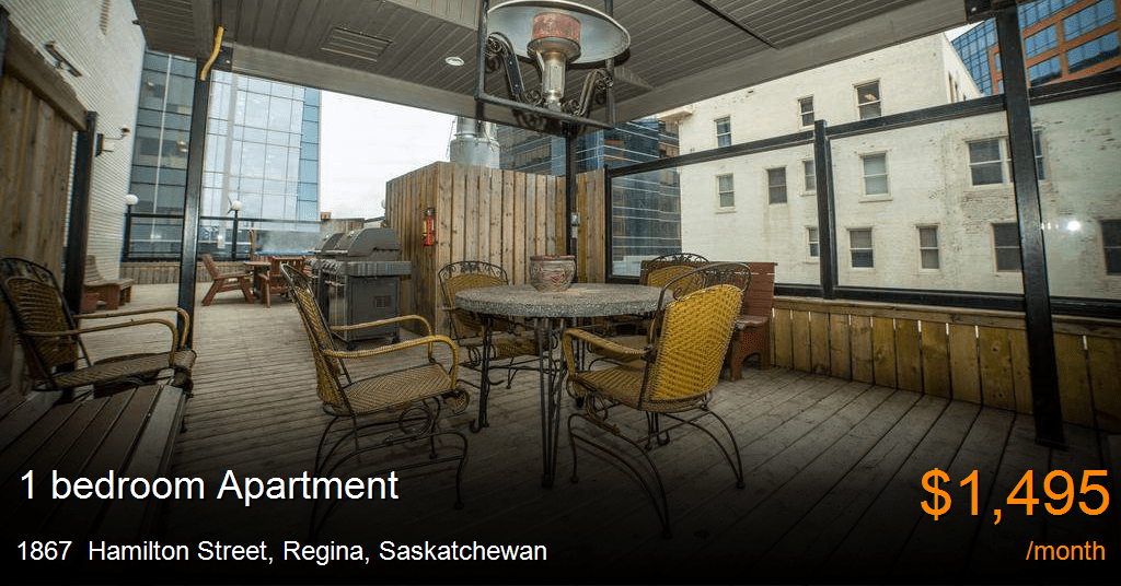 1867 hamilton street, regina Apartment for Rent