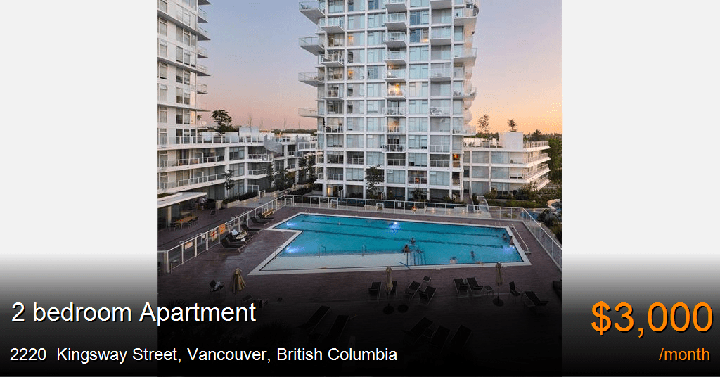 2220 kingsway street, vancouver Apartment for Rent