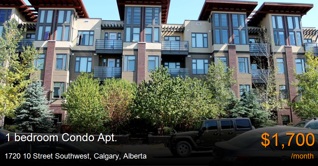 1720 10 street southwest, calgary Apartment for Rent