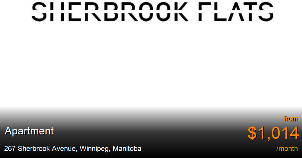 267 sherbrook avenue, winnipeg Apartment for Rent