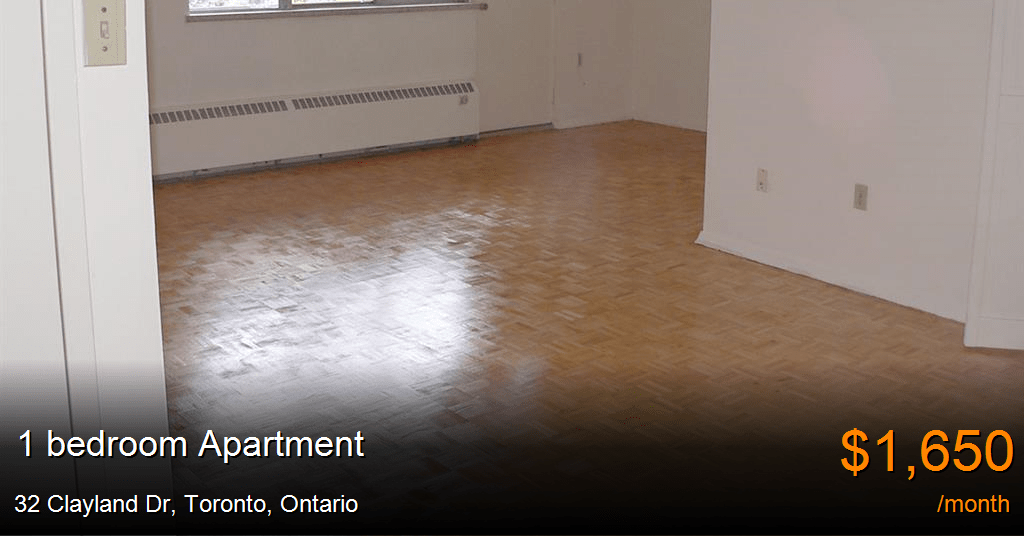 32 clayland dr, toronto Apartment for Rent