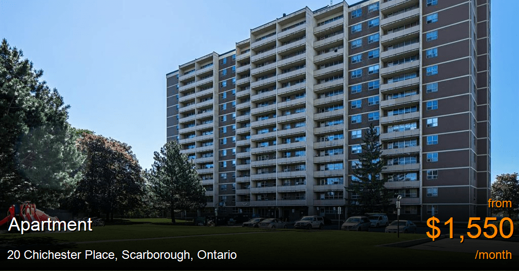 20 chichester place, scarborough Apartment for Rent