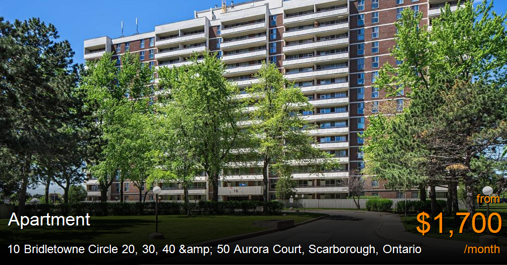 10 bridletowne circle 20, 30, 40 & 50 aurora court, scarborough