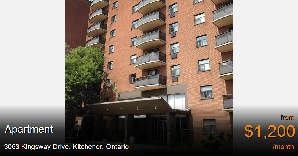 3063 kingsway drive, kitchener Apartment for Rent