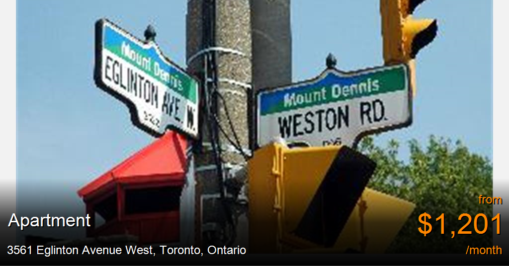 3561 eglinton avenue west, toronto Apartment for Rent