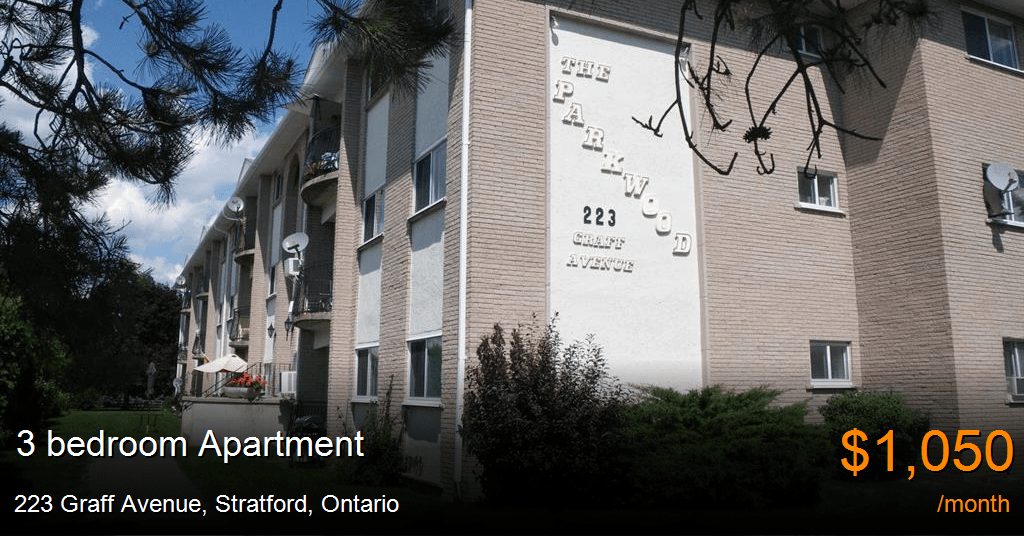 223 graff avenue, stratford Apartment for Rent
