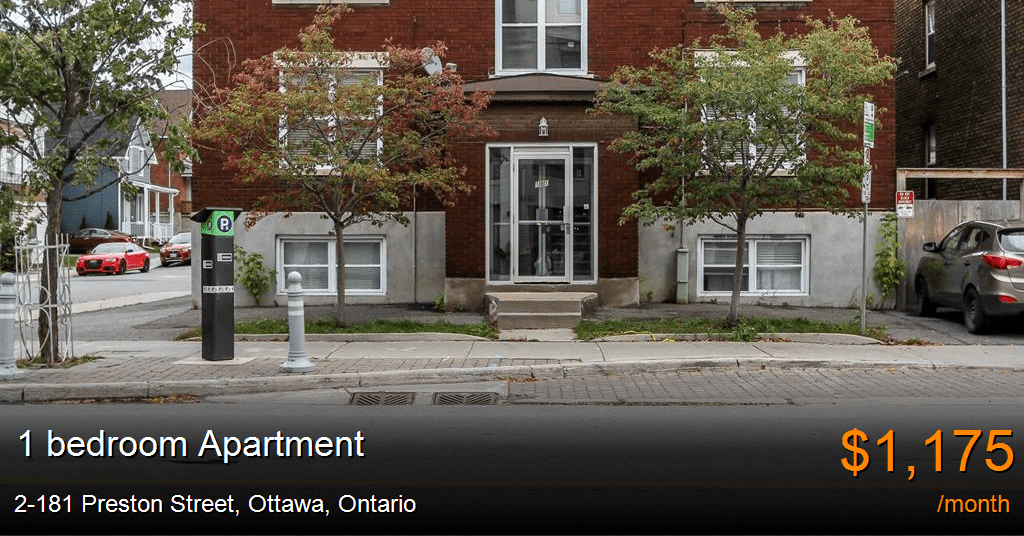 2181 preston street, ottawa Apartment for Rent