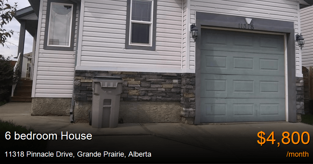 11318 pinnacle drive, grande prairie House for Rent