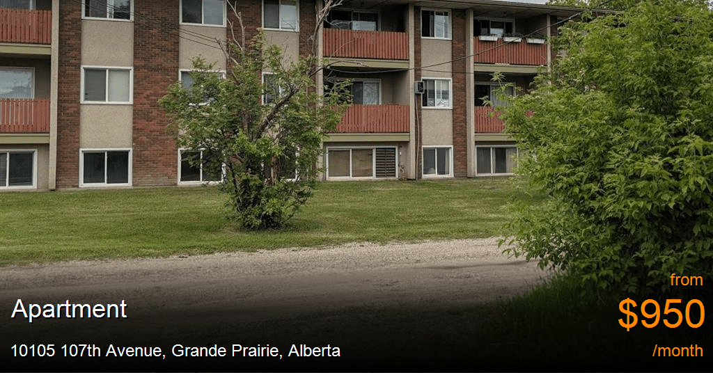 10105 107th avenue, grande prairie Apartment for Rent