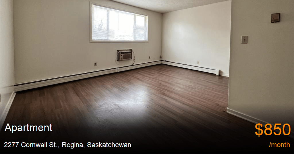 2277 cornwall st., regina Apartment for Rent