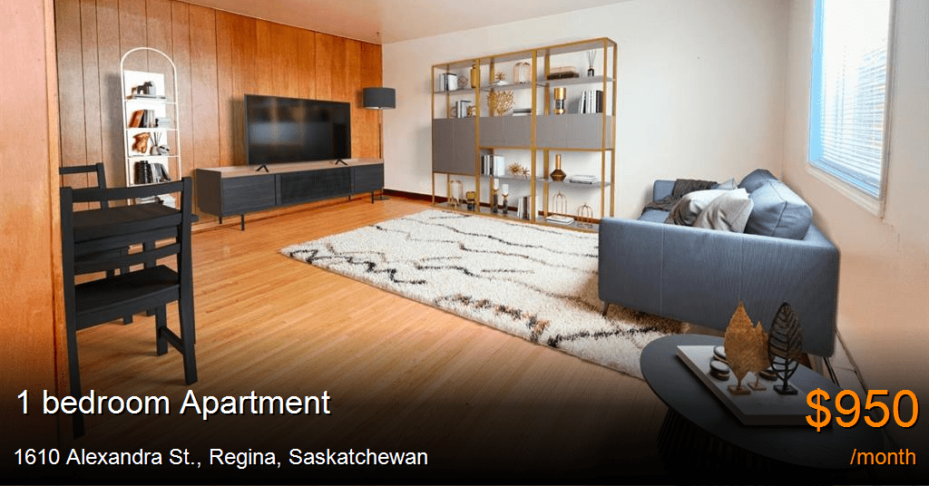 1610 alexandra st., regina Apartment for Rent