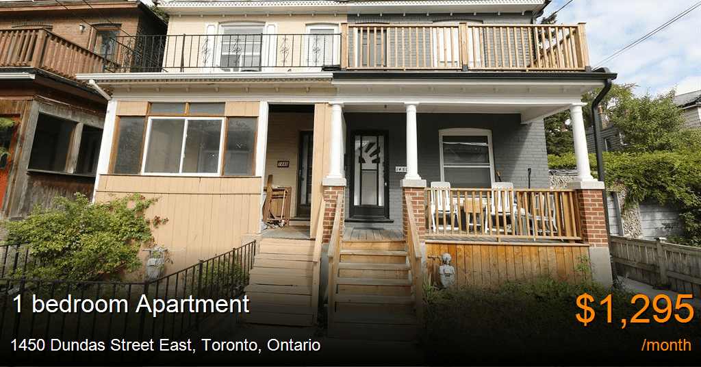 1450 dundas street east, toronto Apartment for Rent