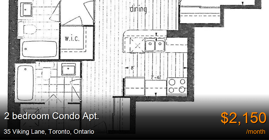 35 Viking Lane, Toronto Condo Apt. for Rent B18913
