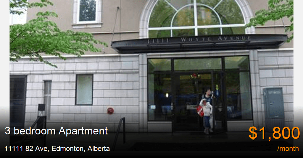 11111 82 ave, edmonton Apartment for Rent