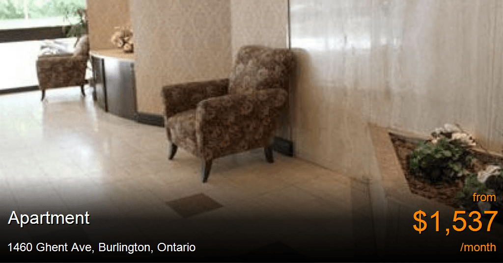 1460 ghent ave, burlington Apartment for Rent