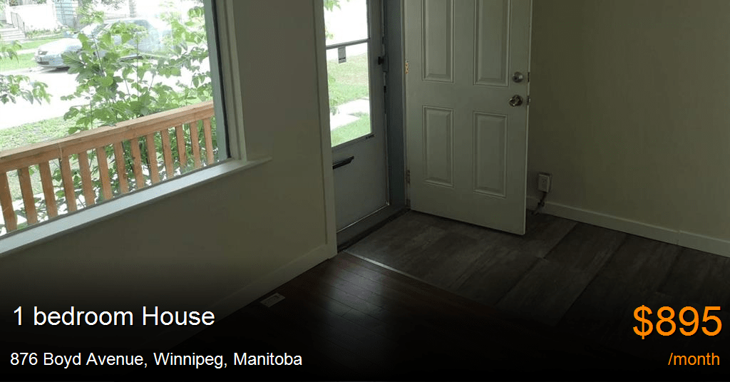 876 boyd avenue, winnipeg House for Rent