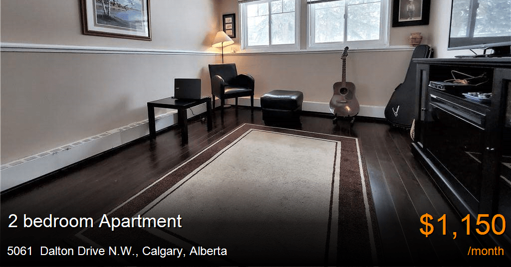 5061 dalton drive n.w., calgary Apartment for Rent
