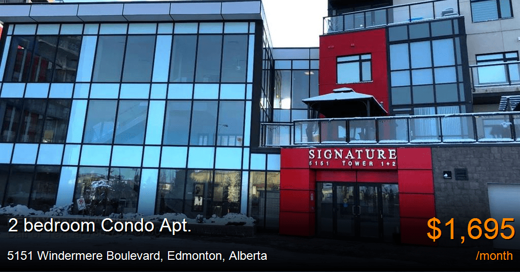 5151 windermere boulevard, edmonton Apartment for Rent