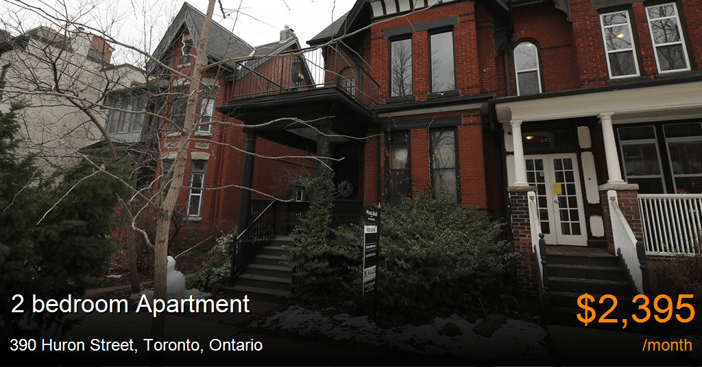 390 huron street, toronto Apartment for Rent