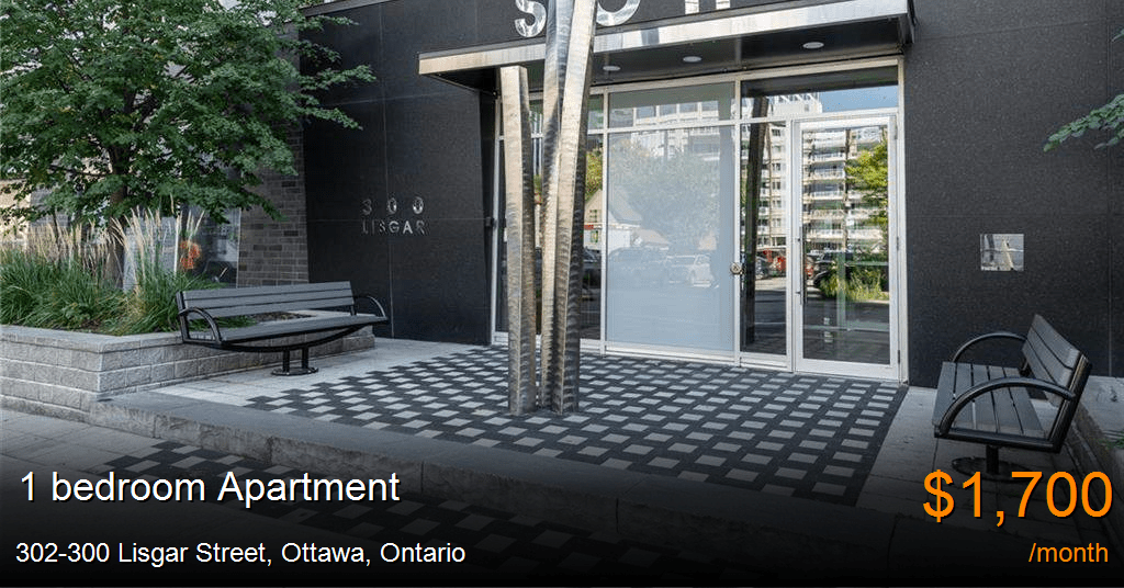 302300 lisgar street, ottawa Apartment for Rent
