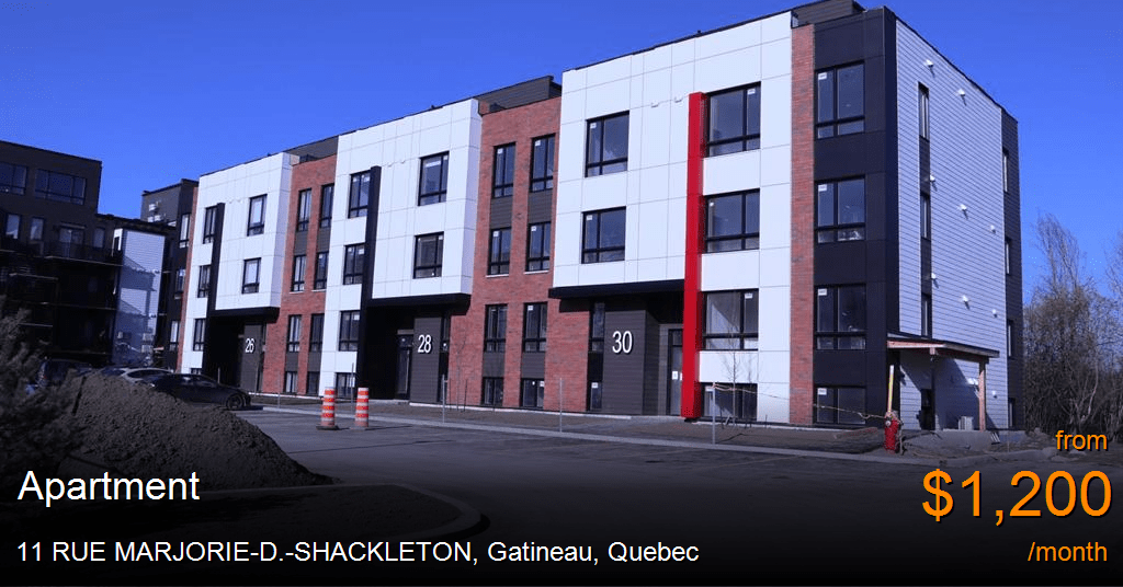 11 rue marjoried.shackleton, gatineau Apartment for Rent