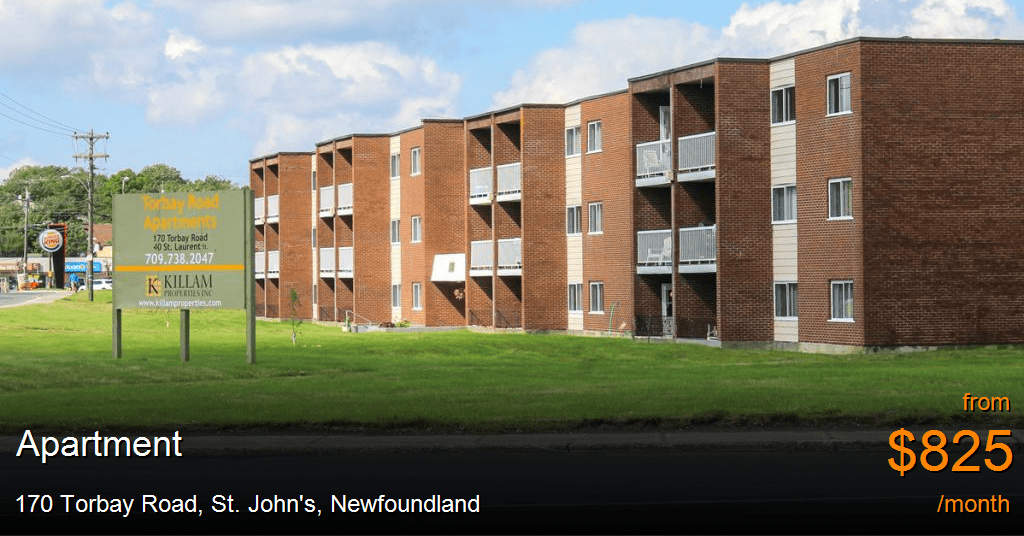 170 Torbay Road, St. John's Apartment for Rent B19462