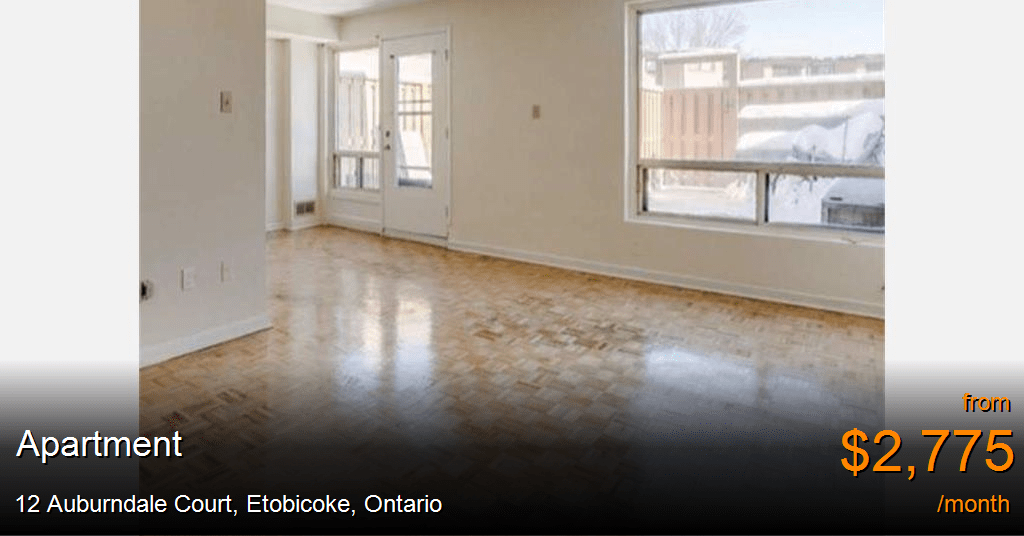12 auburndale court, etobicoke Apartment for Rent