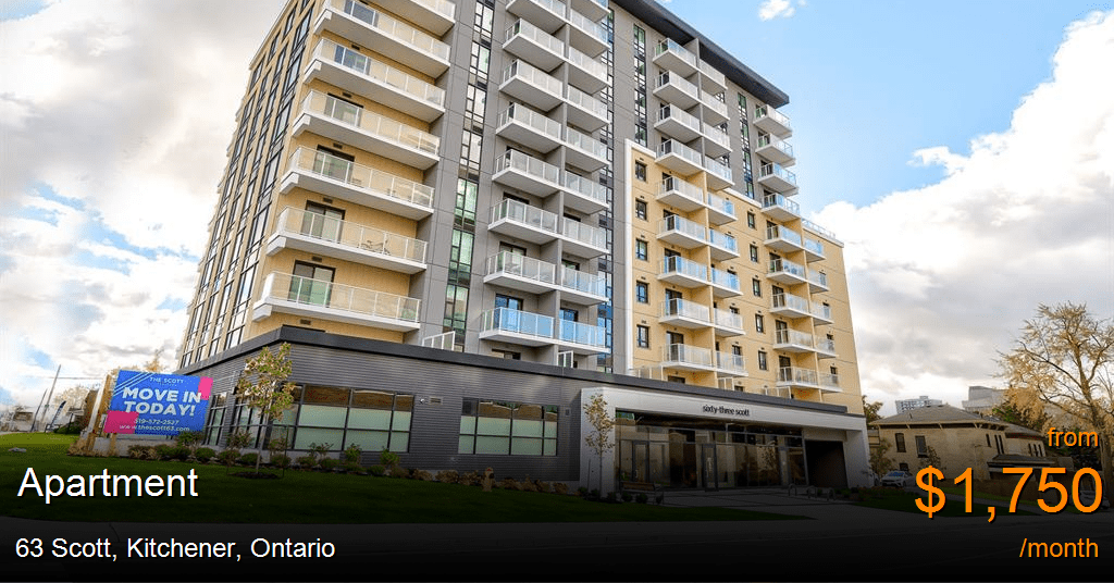 63 scott, kitchener Apartment for Rent