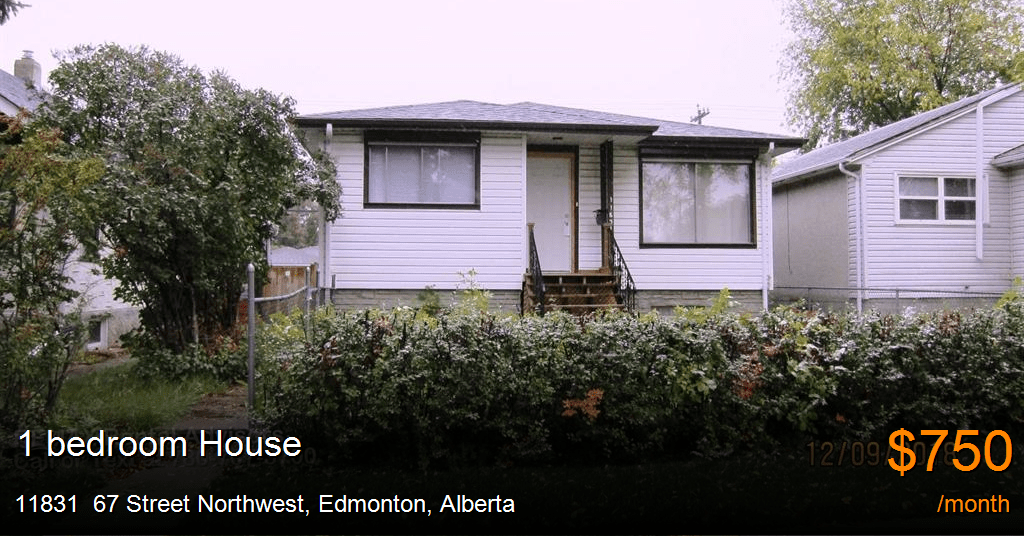 11831 67 street northwest, edmonton House for Rent