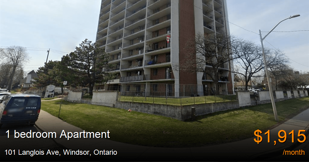 101 langlois ave, windsor Apartment for Rent