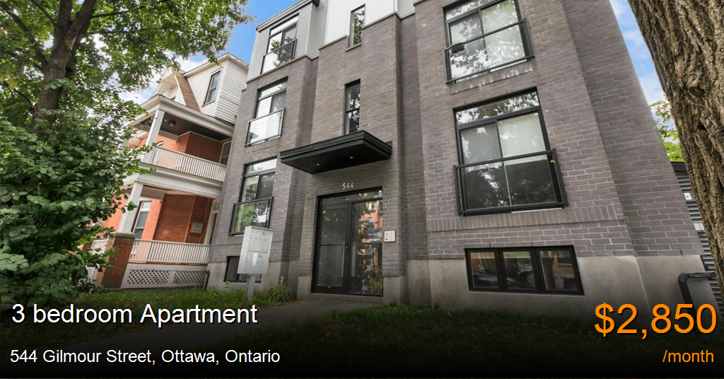 544 gilmour street, ottawa Apartment for Rent