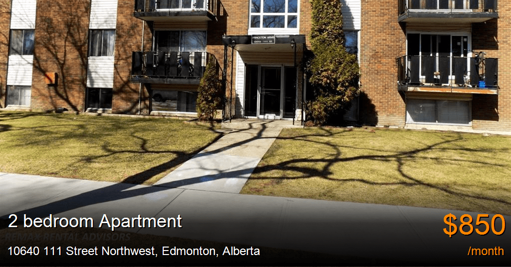 10640 111 street northwest, edmonton Apartment for Rent