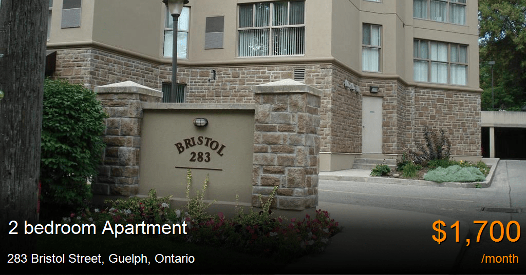 283 bristol street, guelph Apartment for Rent