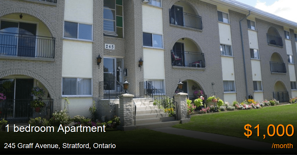 245 graff avenue, stratford Apartment for Rent