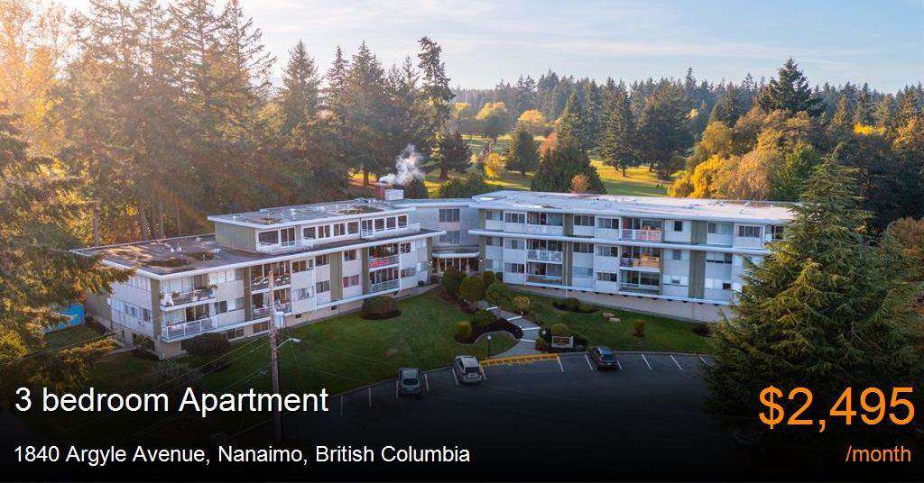 1840 argyle avenue, nanaimo Apartment for Rent