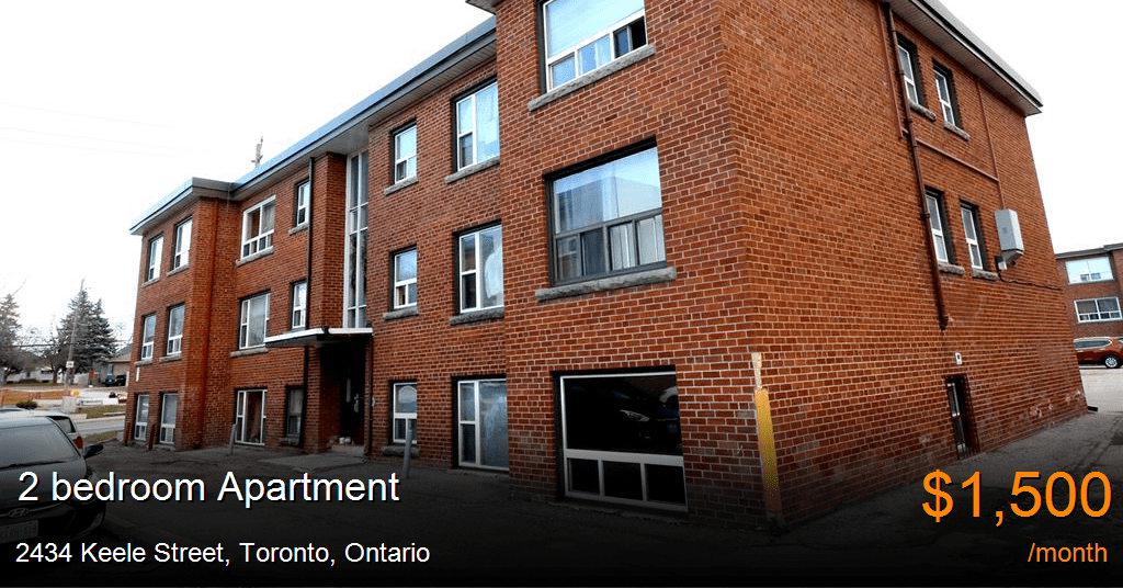 2434 Keele Street, Toronto Apartment for Rent B200009
